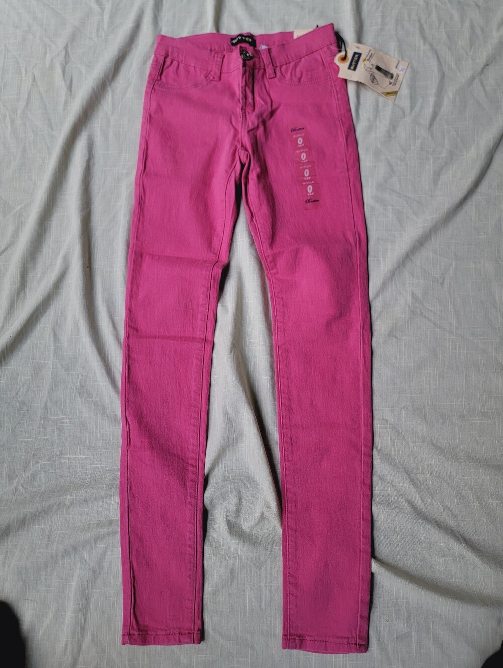 Butter Limited Edition Skinny Jeans Jegging Hot Pink Y2k NOS Nwt Sz 0
